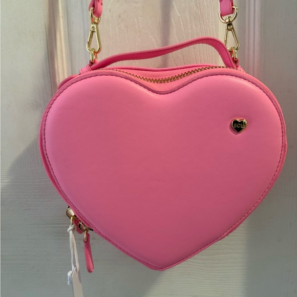 Handbags - Pink heart Stoney Clover Crossbody bag